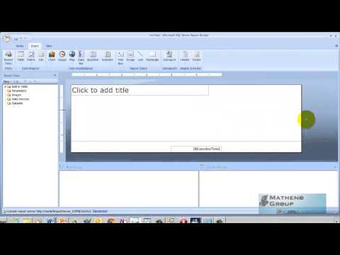 SharePoint 2010 Business Intelligence 9.1 (optional) Report Builder 3.0 Interface