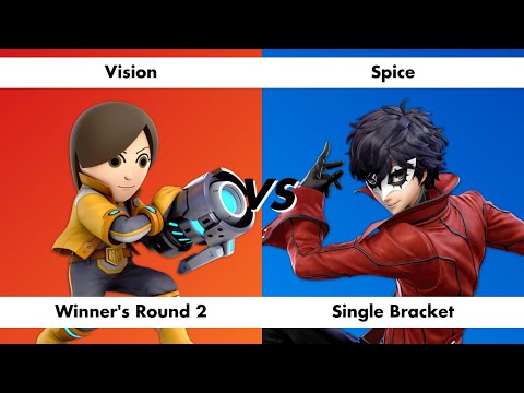 CCSS#1 - Winner's Round 2 - Vision (Mii Gunner) vs Spice (Joker, Inkling)