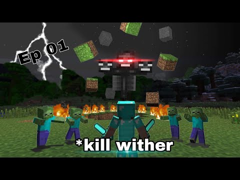 OMG! Insane Wither Kill in Minecraft PE! 😱🔥 #minecraft