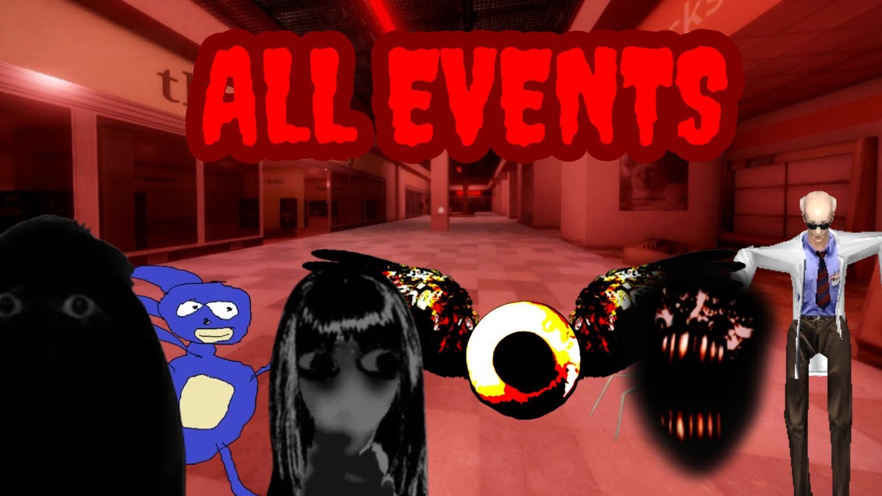 Nicos nextbots: All events