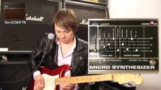Video thumbnail for Electro Harmonix Micro Synthesizer by shnobel