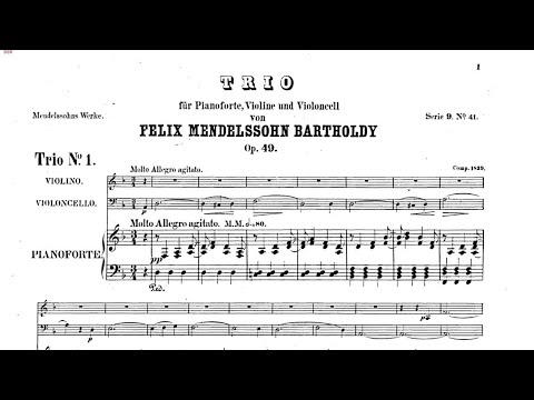 Mendelssohn: Piano Trio No. 1—Score Video