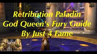 God-Queen's Fury: Ret Paladin - Sigryn Kill - WoW