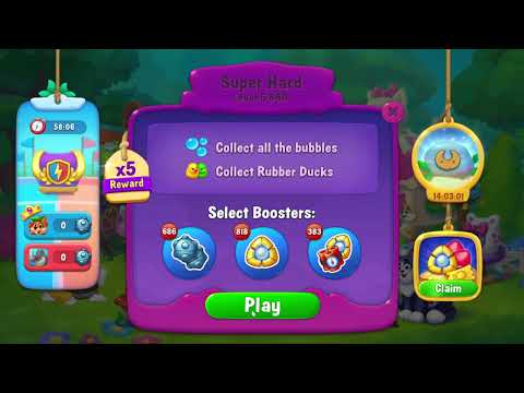 Fishdom 6840 Super Hard Level - 16 moves - NO BooSTERS