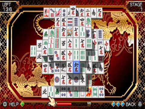 Mahjong Solitaire PSP Gameplay - YouTube