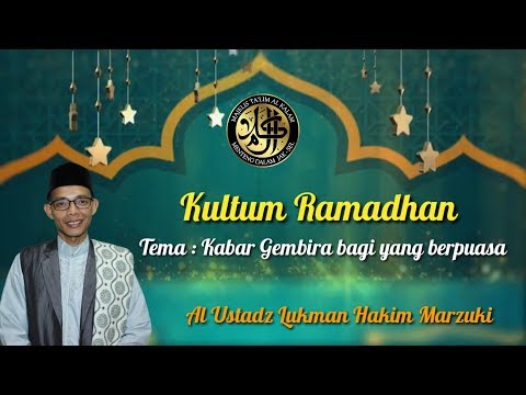 <p>KULTUM RAMADHAN EPISODE 2<br />
TEMA : KABAR GEMBIRA BAGI ORANG YANG BERPUASA<br />
YANG DI SAMPAIKAN OLEH : AL USTADZ LUKMAN HAKIM MARZUKI</p>
<p>YUK BANTU SUPORT CHANEL INI AGAR SELALU BERKEMBANH DENGAN KLIK TOMBOL SUBSCRIBE , LIKE , KOMEN AND SHARE 😇</p>
<p>Account Majelis:<br />
📸 Instagram : @mtalkalam<br />
instagram.com/mtalkalam/</p>
<p>📸 Instagram : @hadrohalkalam<br />
instagram.com/hadrohalkalam/</p>
<p>🎥 youtube : Majelis Ta'lim Alkalam<br />
youtube.com/channel/UCJH-egxaszpU4hdZSg__IBw</p>
<p>===============<br />
BANTU DAN SUPORT TERUS CHANEL INI YA AGAR SELALU BERMANFAAT DAN TERUS BERKEMBANG 😊😇🙏</p>
<p>SYUKRON ( SMOGA MANFAAT )</p>
<p>#kultumramadhan#alkalam#ustlukmanhakimmarzuki</p>
<p>KULTUM RAMADHAN EPISODE 2<br />
TEMA : KABAR GEMBIRA BAGI ORANG YANG BERPUASA<br />
YANG DI SAMPAIKAN OLEH : AL USTADZ LUKMAN HAKIM MARZUKI</p>
<p>YUK BANTU SUPORT CHANEL INI AGAR SELALU BERKEMBANH DENGAN KLIK TOMBOL SUBSCRIBE , LIKE , KOMEN AND SHARE 😇</p>
<p>Account Majelis:<br />
📸 Instagram : @mtalkalam<br />
instagram.com/mtalkalam/</p>
<p>📸 Instagram : @hadrohalkalam<br />
instagram.com/hadrohalkalam/</p>
<p>🎥 youtube : Majelis Ta'lim Alkalam<br />
youtube.com/channel/UCJH-egxaszpU4hdZSg__IBw</p>
<p>===============<br />
BANTU DAN SUPORT TERUS CHANEL INI YA AGAR SELALU BERMANFAAT DAN TERUS BERKEMBANG 😊😇🙏</p>
<p>SYUKRON ( SMOGA MANFAAT )</p>
<p>#kultumramadhan#alkalam#ustlukmanhakimmarzuki</p>