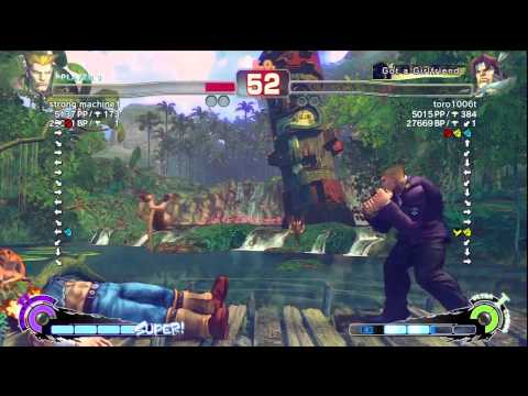 strong machine (Guile) Vs. toro1006t (Hawk)