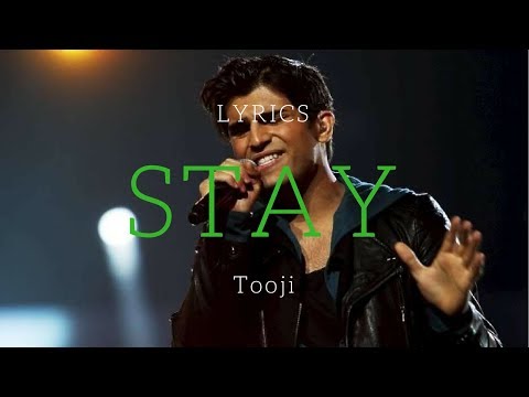 Stay - Tooji (Lyric Video)