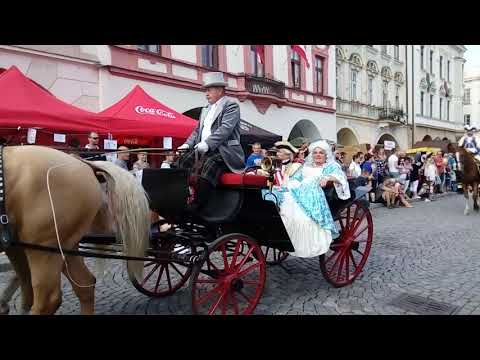 Nový Jičín-Laudonovy slavnosti, hist. průvod 9.9.2017.
