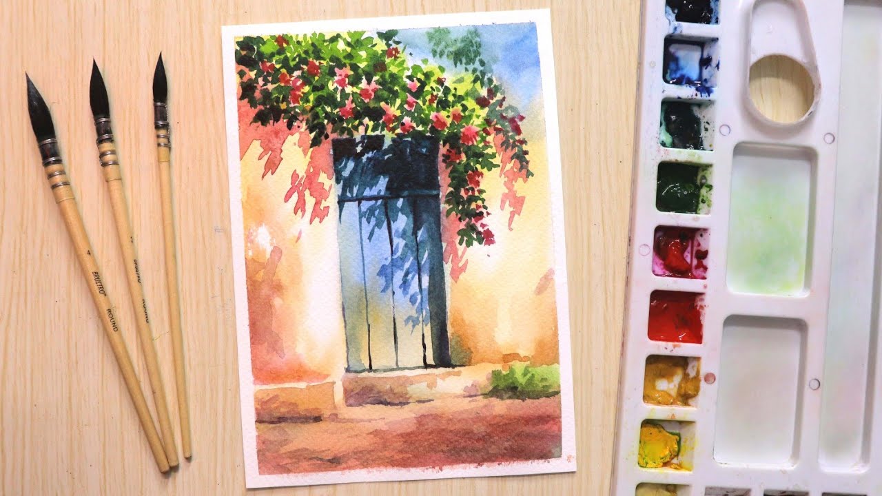 Watercolor Painting for Beginners by Shiba