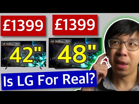 Launch Price for 42-inch LG C2 OLED is Up! But It's Same Price as 48" C2?