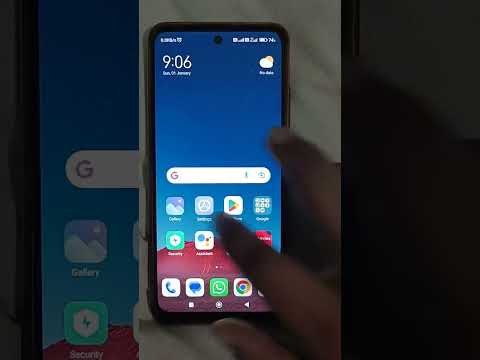 Redmi 10t 5g screen setting #shorts #redmi #miui #settings