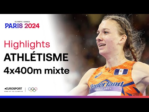 JO PARIS 2024 - Une dernière ligne droite FOLLE et Femke Bol offre l'or aux Pays-Bas sur 4x400m