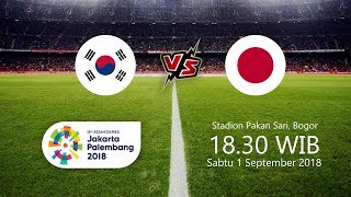 Jadwal Live Streaming Final Sepak Bola Putra Asian Games Republik Korea Vs Jepang, Pukul 18.30 WIB