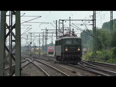 (HD) A busy day Hamburg Harburg station/Züge am Bahnhof Hamburg Harburg - 9/8/17