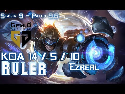 Gen Ruler EZREAL vs KALISTA ADC - Patch 9.6 KR Ranked