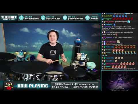 The8BitDrummer plays "Rhapsodia Roscida" and "Polumnia Omnia" | Genshin Impact