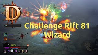 Diablo 3 - Challenge Rift - Challenge 81 - Wizard - Completed