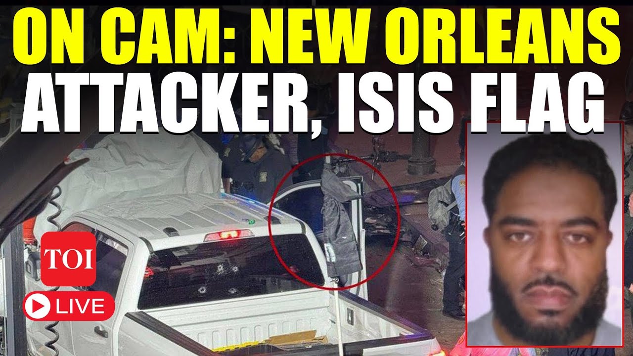 US Attack LIVE: Ex-Soldier Shams-ud-Din Jabbar Is New Orleans Attacker | FBI's Big Reveal