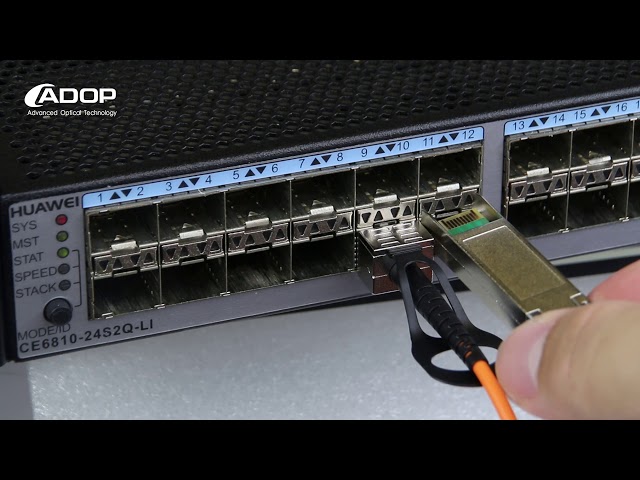 Vídeo relacionado con 10G SFP+ AOC Cable - 10GBASE Active Optical SFP Cable for Cisco SFP-10G-AOC80M, Ubiquiti UniFi, Supermicro, Mikrotik, 80-Meter