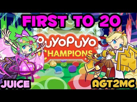 Puyo Puyo Champions-Juice (Sultana) vs AGT2MC (Alex) FT20 REMATCH