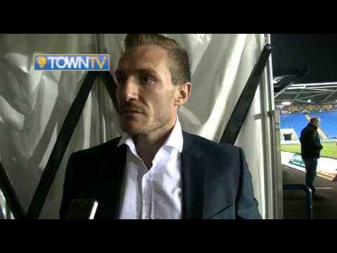 Liam Lawrence post Norwich Capital One Cup - Town TV