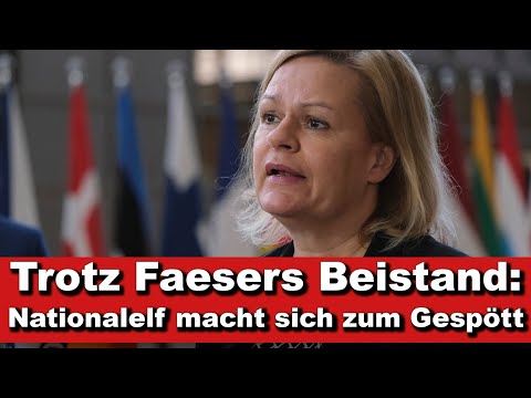 Despite Faeser's support – national team makes a mockery of itself (short comment)