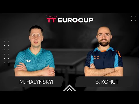 19:15 Mykola Halynskyi - Bohdan Kohut 14.09.2025 TT Euro.Cup Ukraine Elite. TABLE 3