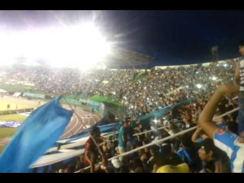"Hinchada hay una Sola LOS CHIFLADOS" Barra: Los Chiflados &bull; Club: Blooming