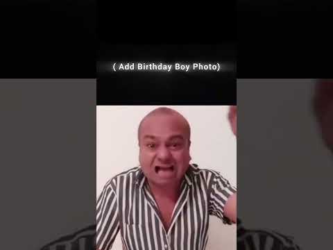 Birthday meme template