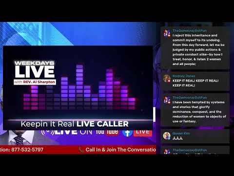 Weekdays Live with Rev. Al Sharpton | Keepin It Real Radio Show