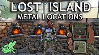Ark Lost Island Metal Locations UPDATE - Ark Survival Evolved