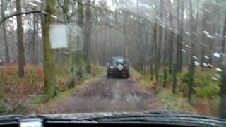 preview picture of video 'Roadbook Stekene 24-01-2010 Land Rover Freelander'