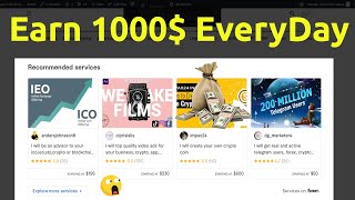Earn 1000$ Per Day | How to add Fiverr Recommended Service On Your website