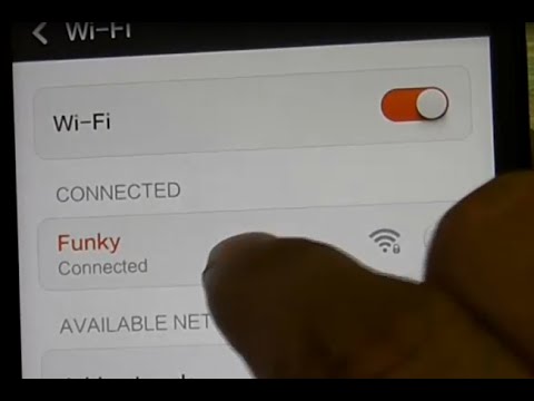 [Redmi Note 4G tutorial] Connect to WiFi and setup WiFi HotSpot