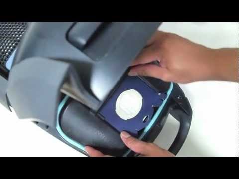 How to install S-bag into Philips Vacuum Cleaner HD