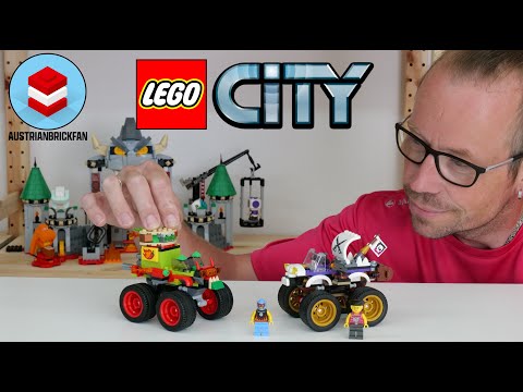 Vidéo LEGO City 60397 : La course de Monster Trucks