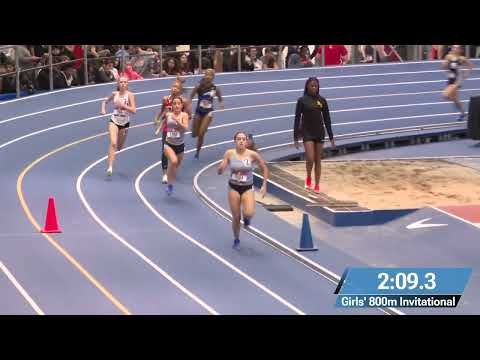 Girls' 800m Invitational Setion 1 - US Marine Corps Holiday Classic 2024 [Full Replay]