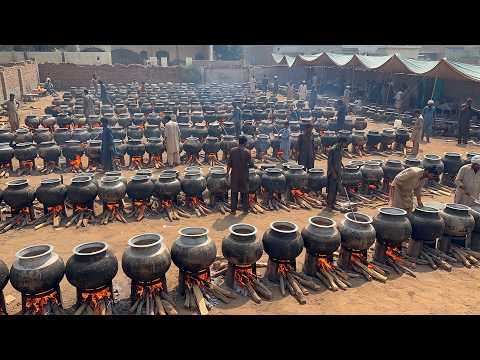 Massive Pakistani Wedding Cooking! 🤯 Beef Qorma & Chicken Steam for 2500+ Guests