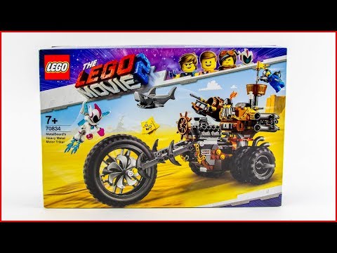 Vidéo LEGO The LEGO Movie 70834 : Le tricycle motorisé en métal de Barbe d'Acier !