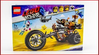 LEGO MOVIE 2 70834 MetalBeard's Heavy Metal Motor Trike! Construction Toy - UNBOXING by Brick Builder