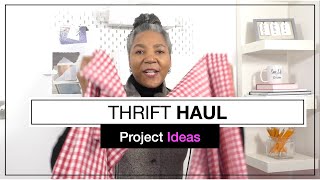 Thrift Store Haul - Upcycle Fashion Ideas for 2022 |Colleen G Lea