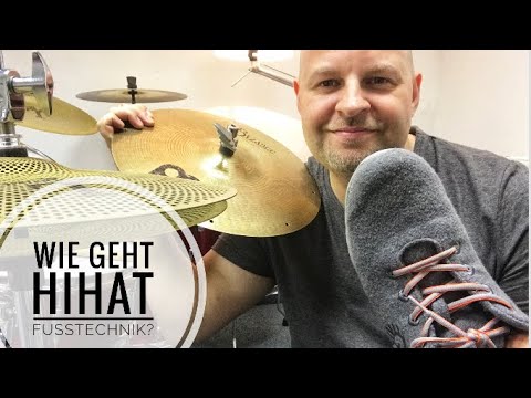 Wie geht Hihat Fusstechnik? / Hihat-Maschine / im Groove