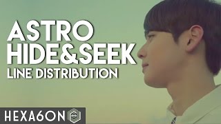 Download lagu Astro - Hide & Seek Line Distribution (Color Coded) mp3 Download lagu Astro - Hide & Seek Line Distribution (Color Coded) mp3