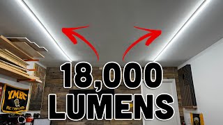 $60 Garage Shop LED lighting Upgrade - Barrina T5