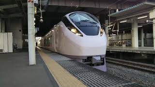 常磐線 E657系 K9編成 内原車輪転削回送列車 水戸駅発車(電子ホーンあり)