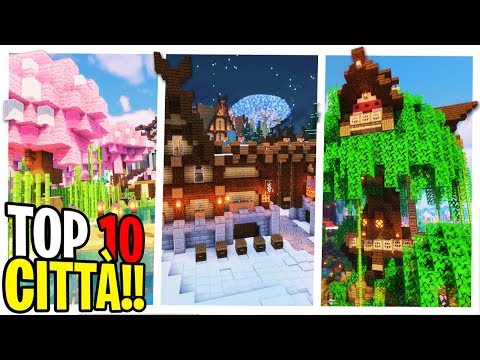 TOP 10 CITTA' di MINECRAFT