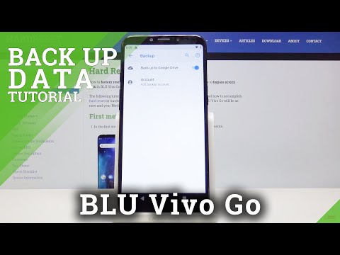 How to Allow Google Backup in BLU Vivo Go – Back Up Data