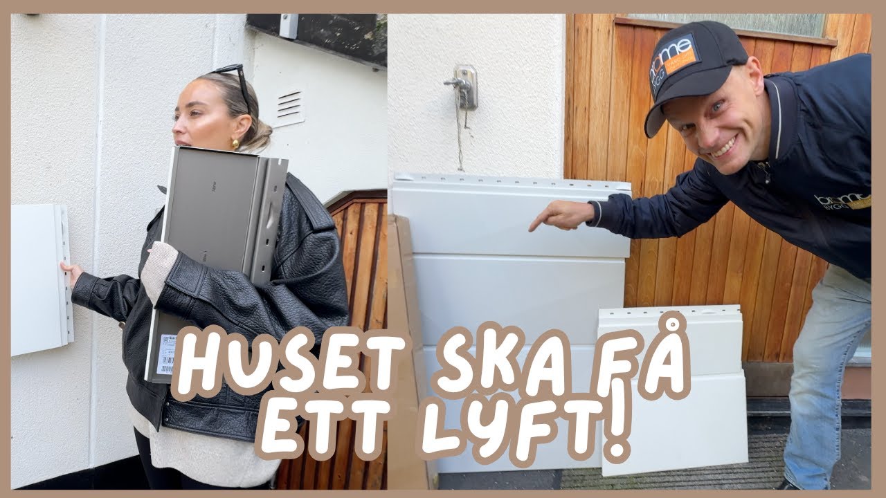 Huset kommer se ut som nytt!