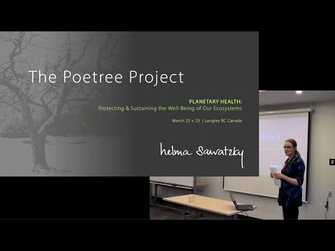 Helma Sawatzky, "The Poetree Project"
